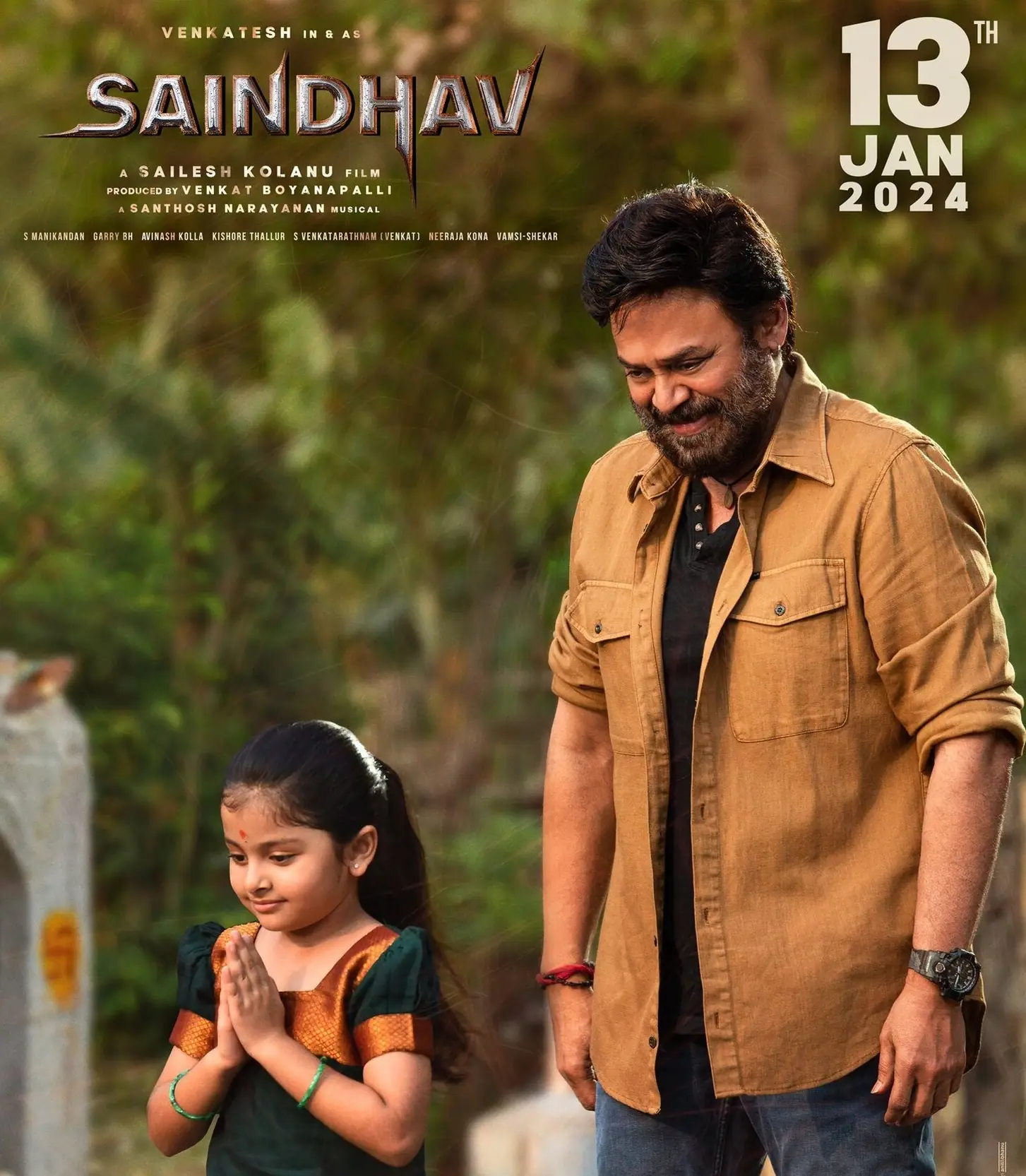 Saindhav  (2024) Hindi Dubbed Full movie
